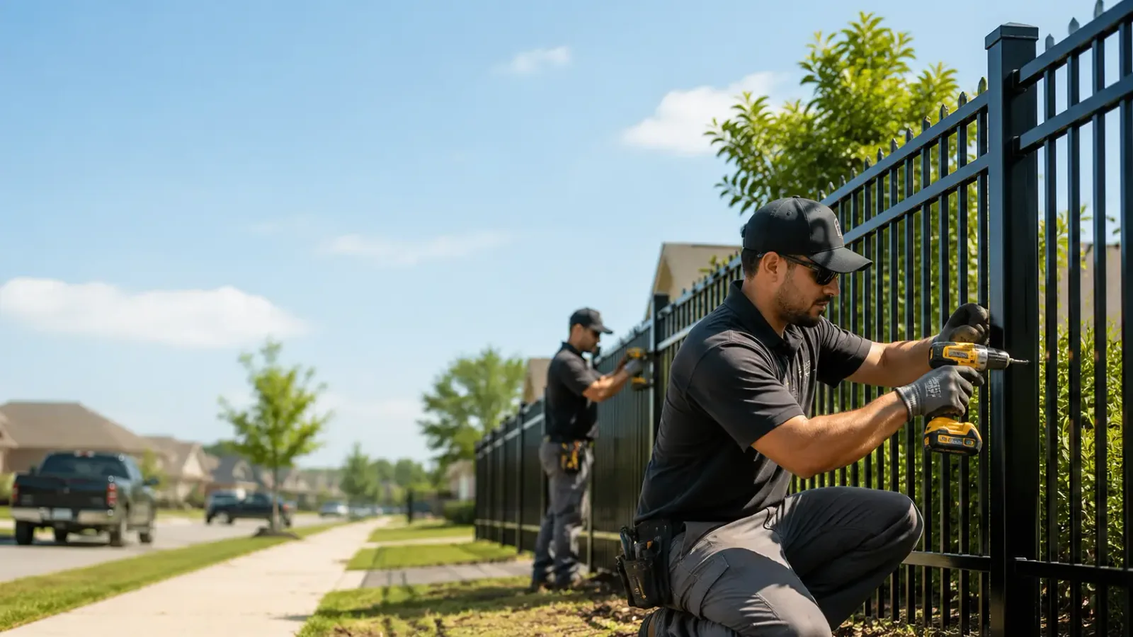 Metal Fence Installation in North Smithfield, RI